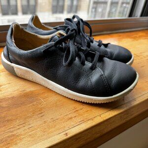 Keen KNX Lace Shoes Women’s Leather Lace Up Black Sneakers 6.5 M